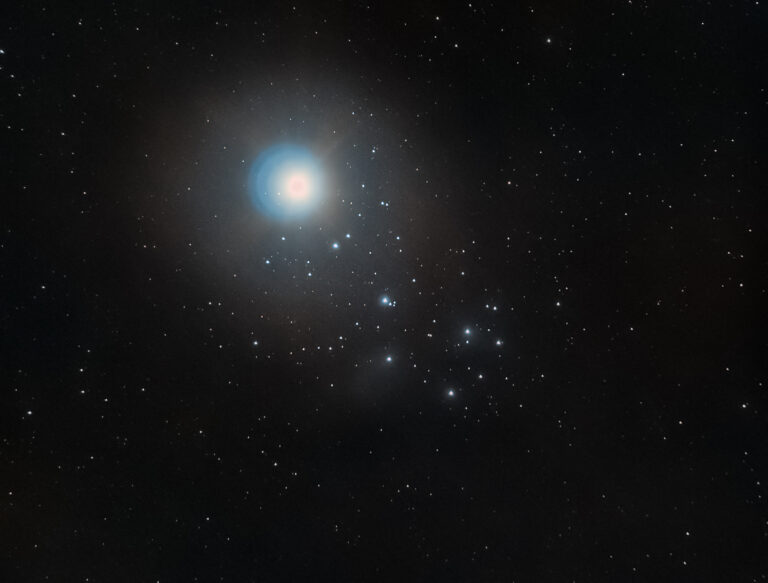 Congiunzione Venere Pleiadi