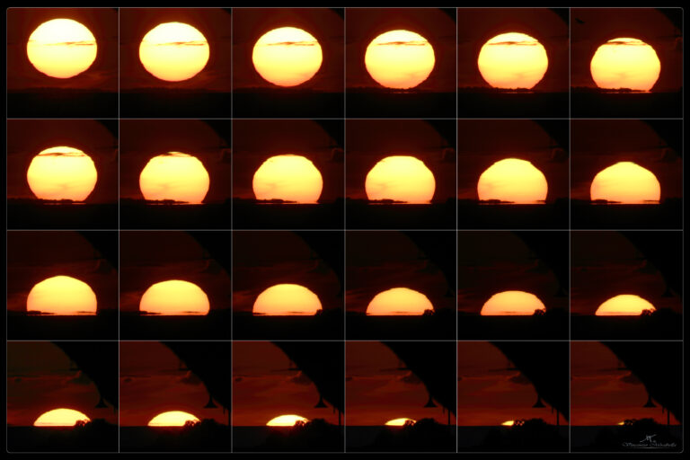Tramonto del 17 febbraio 2021