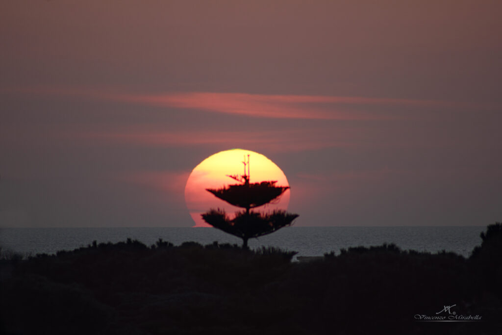 Tramonto sul mare (01-03-2021)