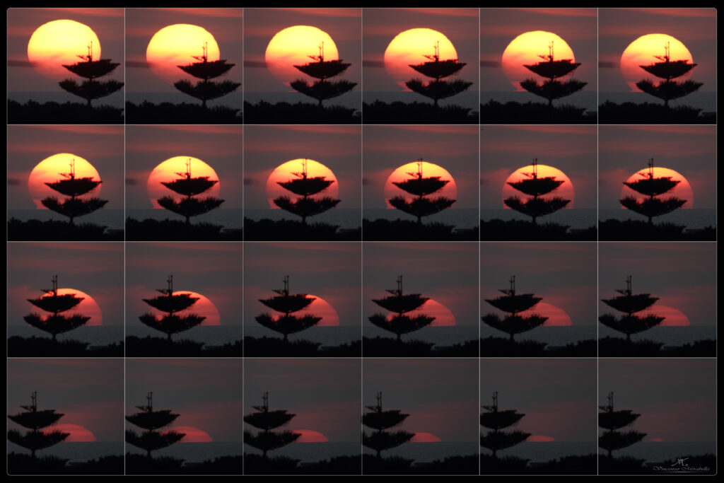 Tramonto del 1 marzo 2021