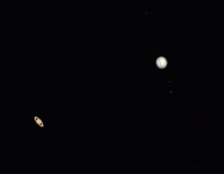 Congiunzione planetaria Giove_Saturno