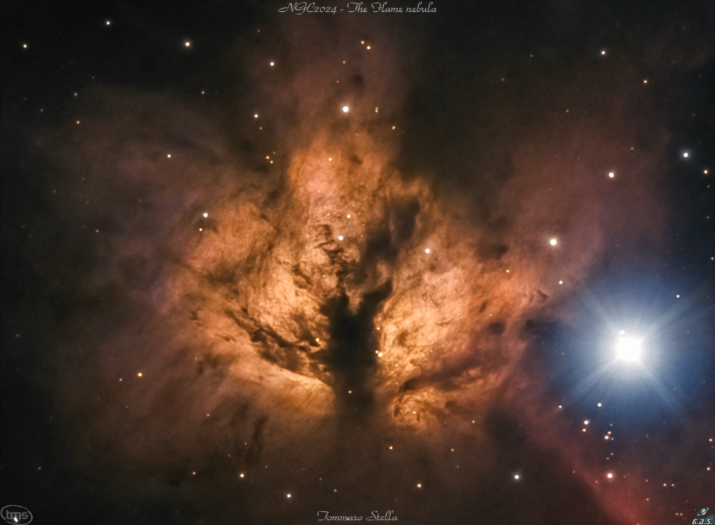 Nebulosa Fiamma e Alnitak