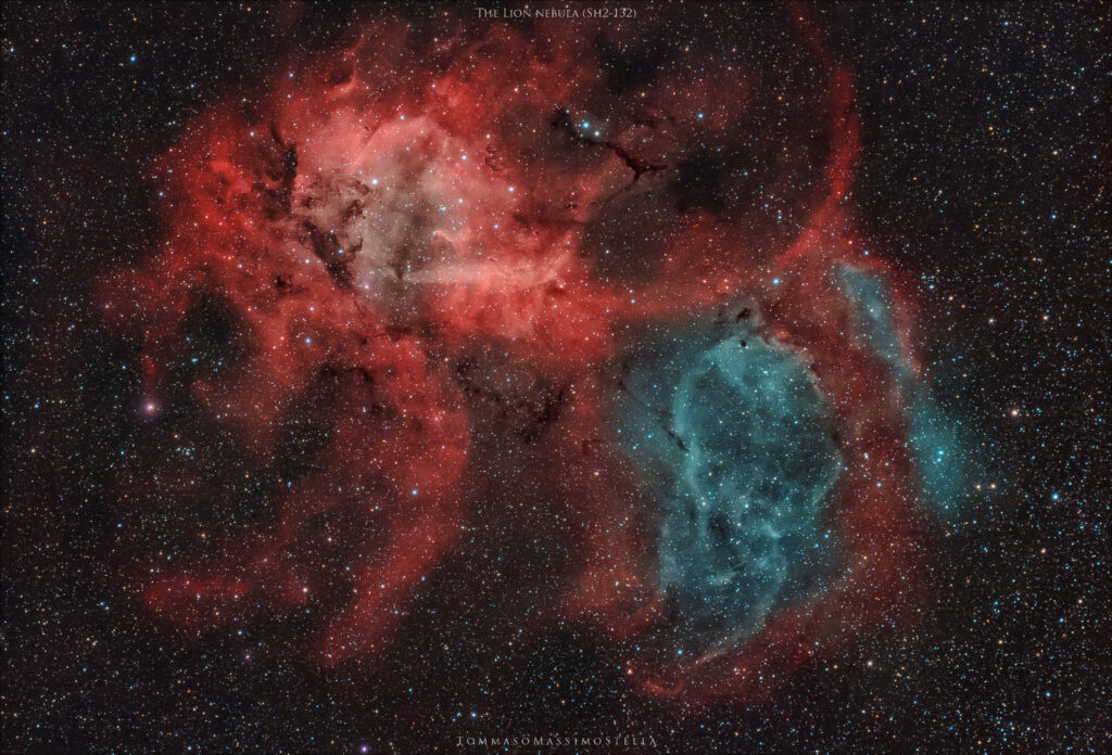 The Lion nebula (Sh2-132)