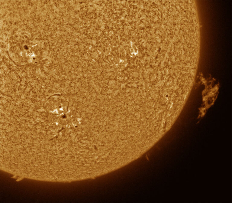 Intensa attività solare