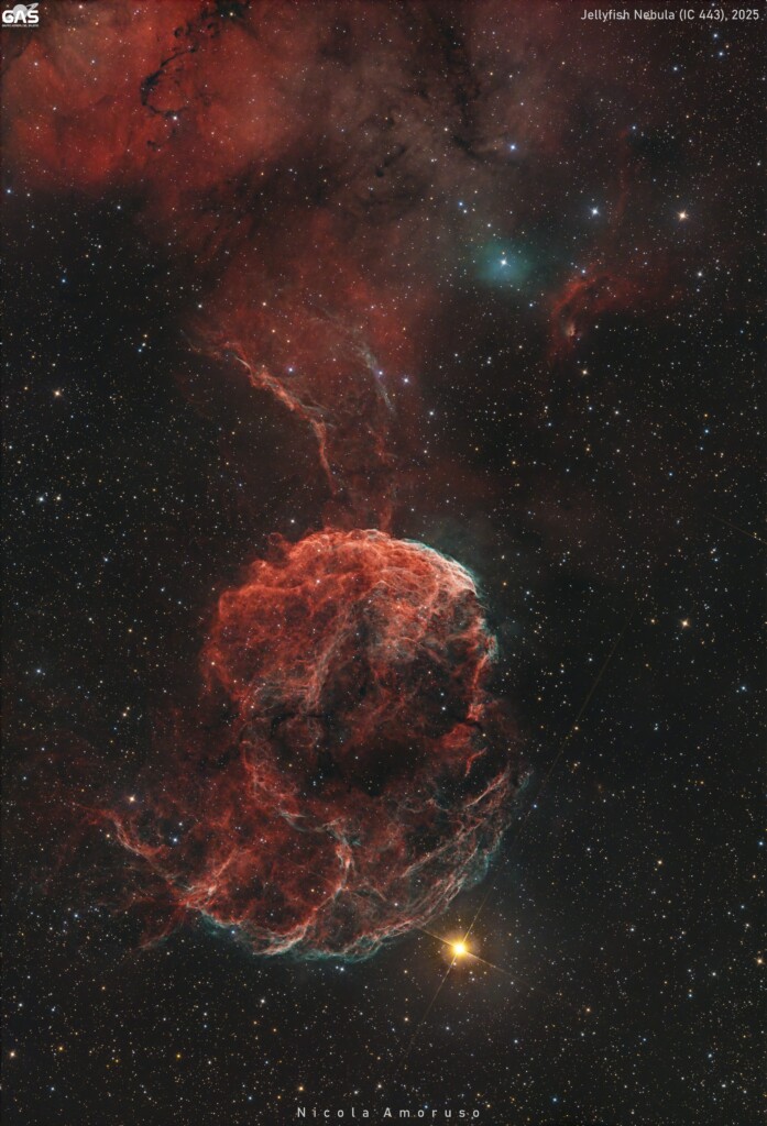 IC 443 Jellyfish Nebula