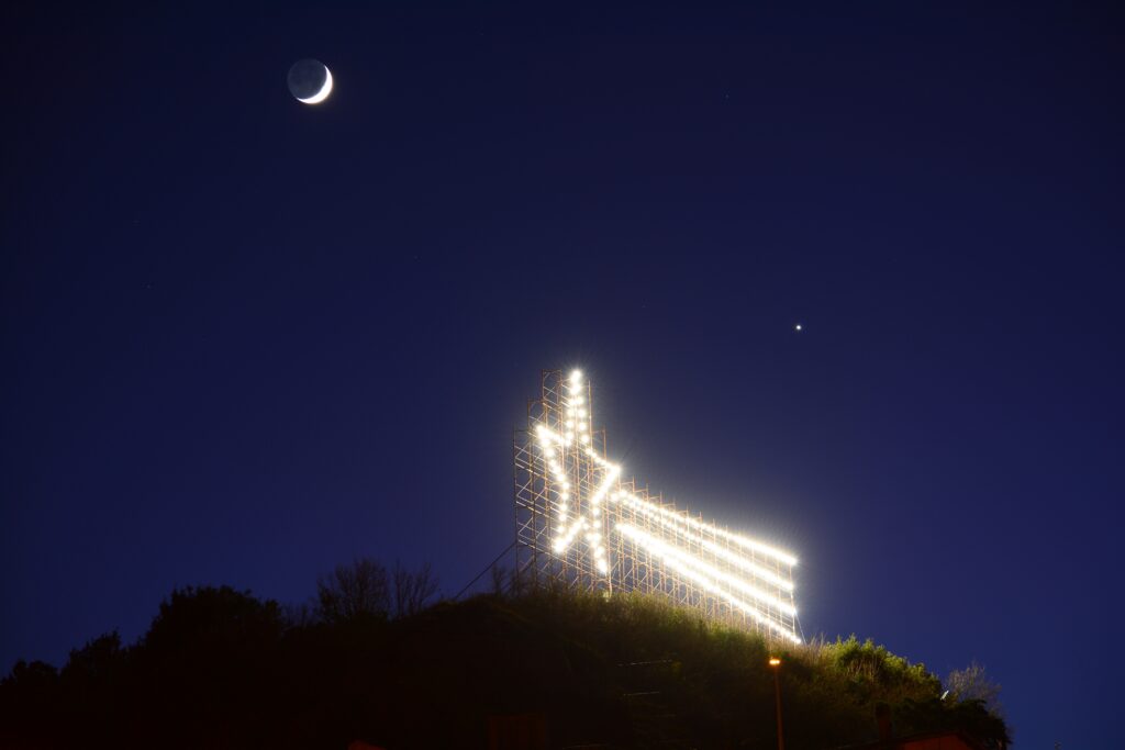 Congiunzione Luna Venere