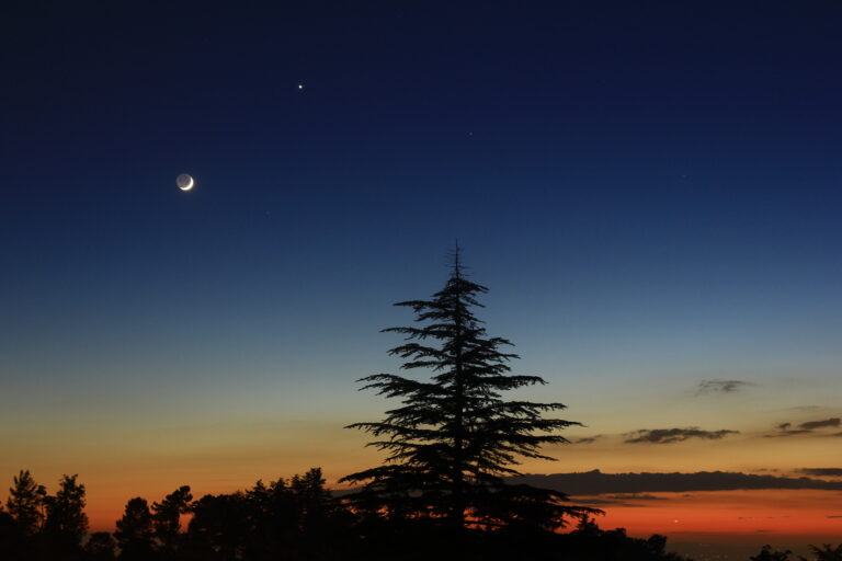 Congiunzione Luna Venere