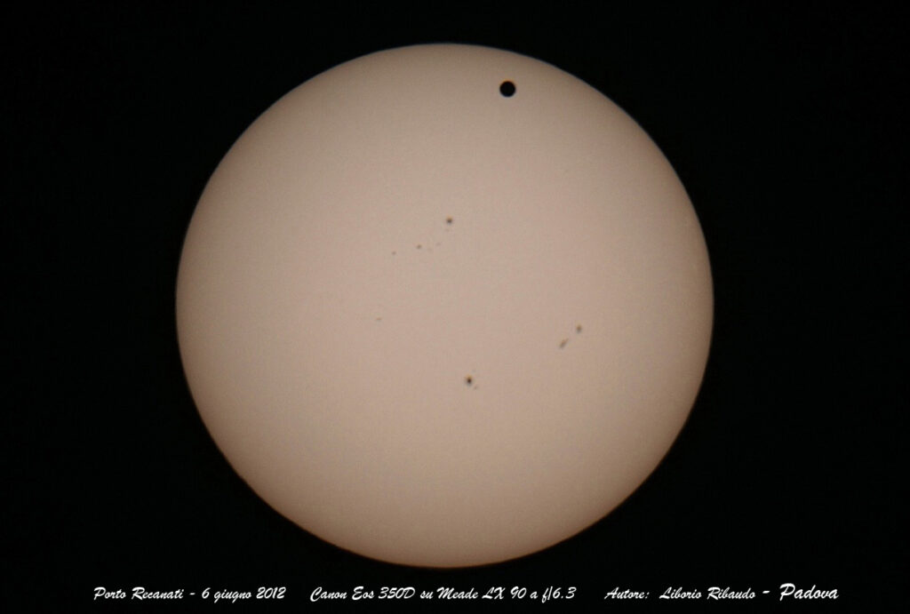 Transito di Venere sul Sole