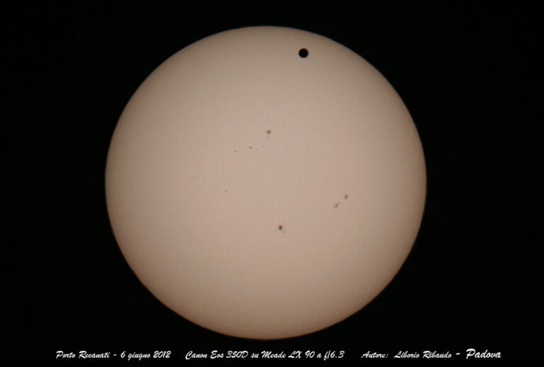 Transito di Venere sul Sole