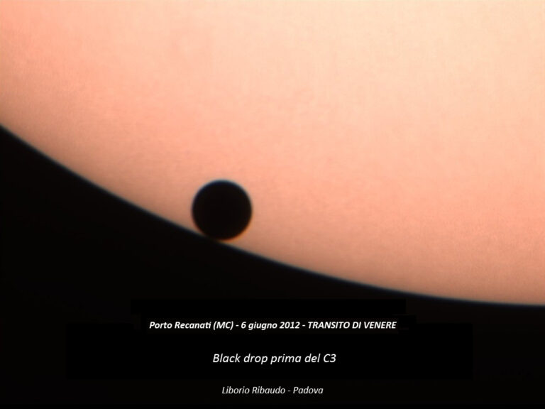Transito di Venere sul Sole