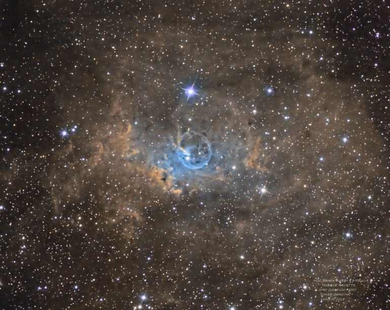 NGC 7635 –BUBBLE NEBULA —