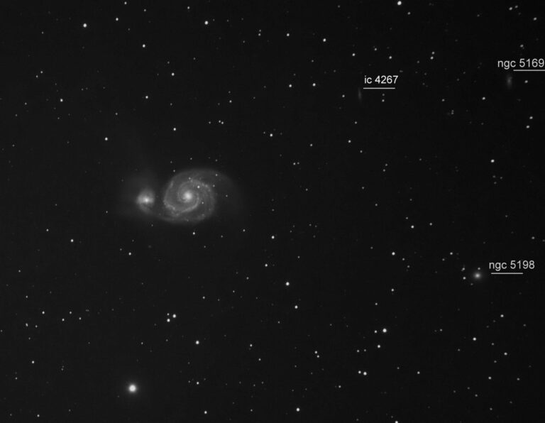 Whirlpool galaxy Messier 51