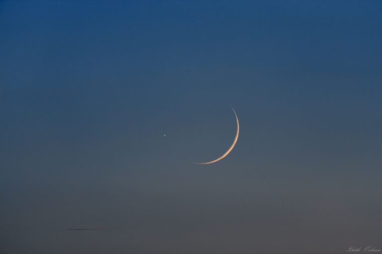 Occultazione tra Luna e Saturno