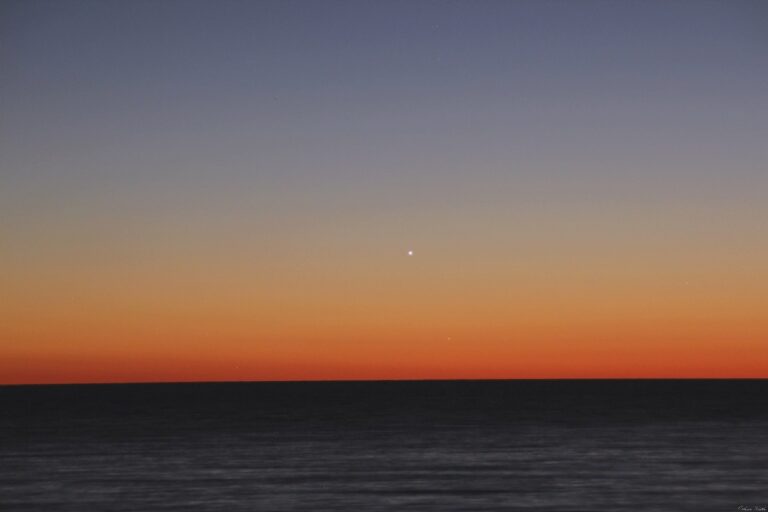 Congiunzione tra Venere e Mercurio