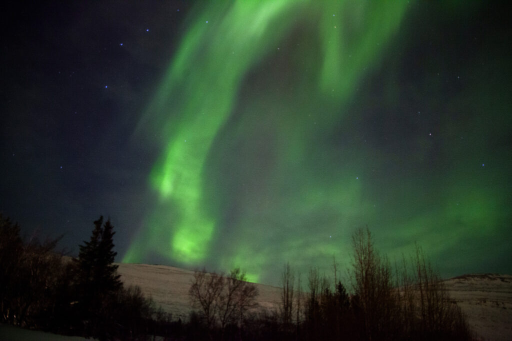 Aurora Boreale in Islanda