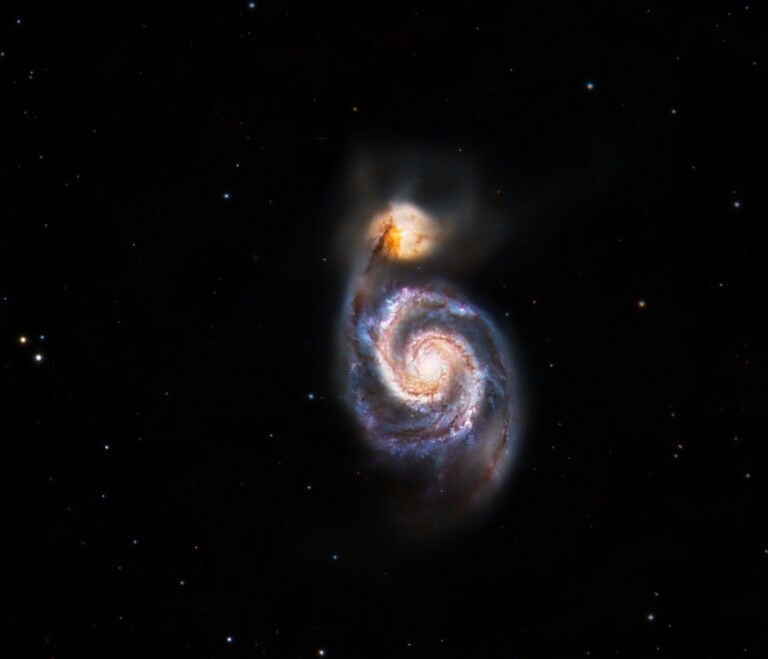 M51 Galassia interagente