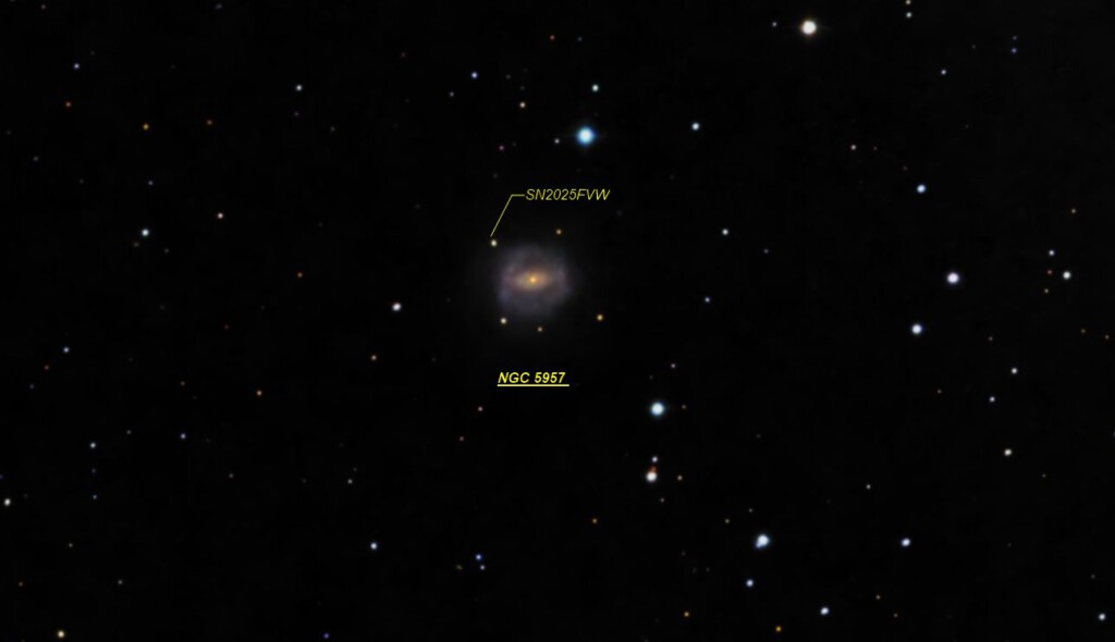 SN2025 FVW, NGC 5957