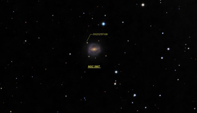 SN2025 FVW, NGC 5957