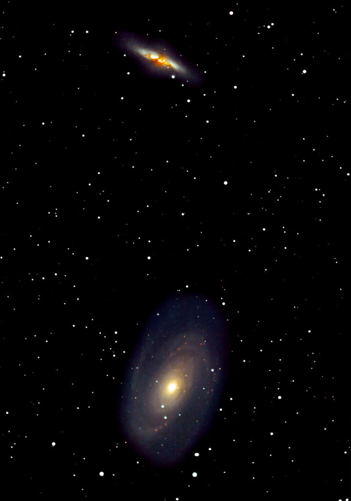 M81 ed M82 9 Milioni di Anni Fa