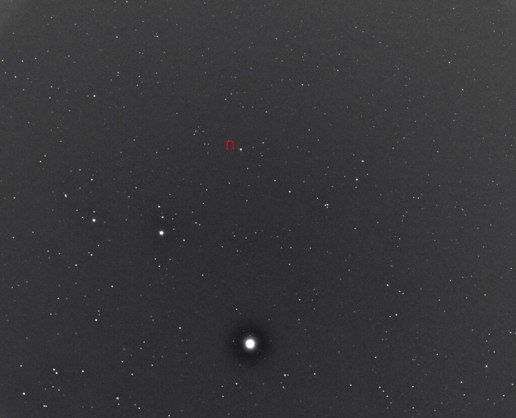 semi congiunzione marte-nettuno