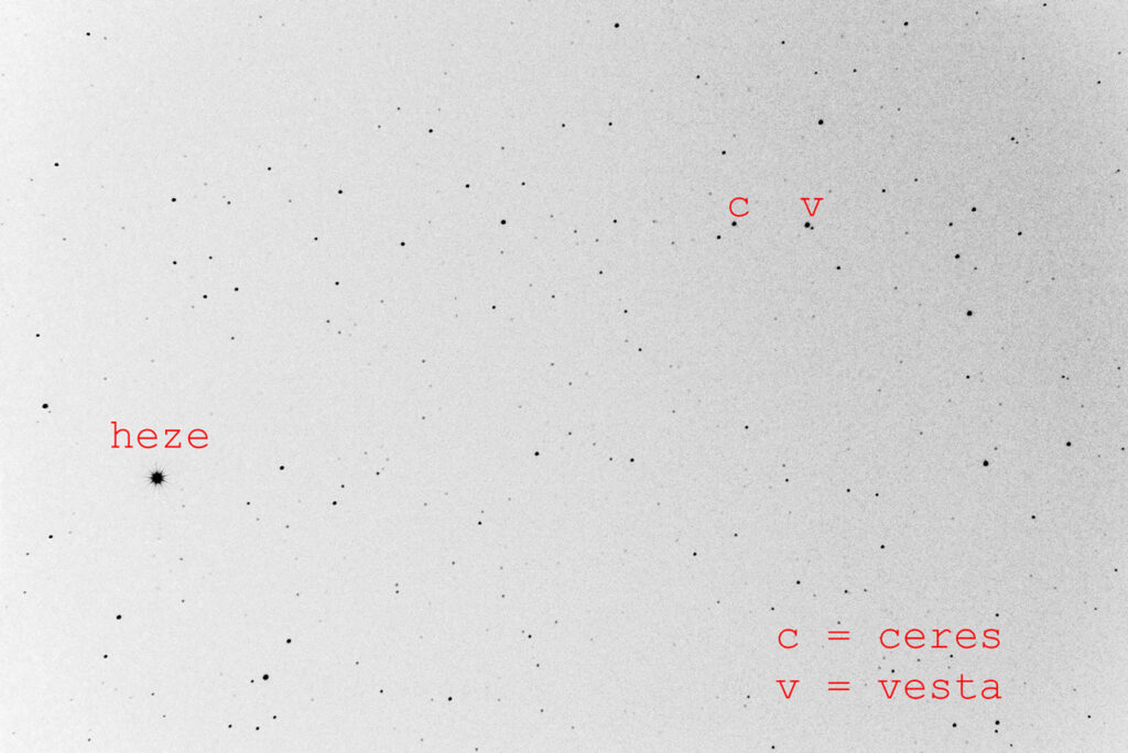 ceres + vesta in negatico