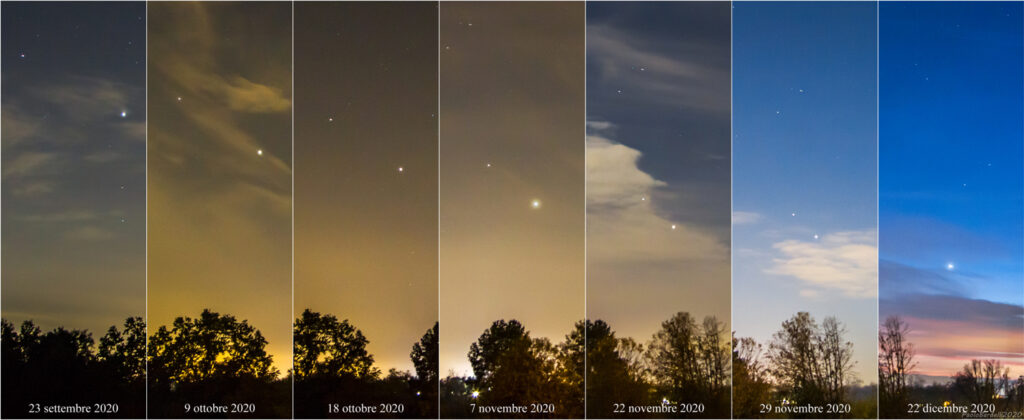 Verso la grande congiunzione in 7 scatti