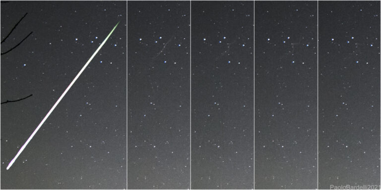 La Geminide più luminosa