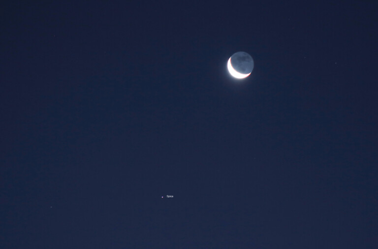 Congiunzione Luna-Spica