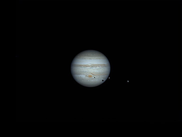 Eclissi di Giove di Europa e Ganimede