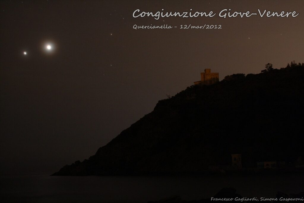 Congiunzione Giove-Venere