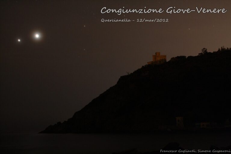 Congiunzione Giove-Venere