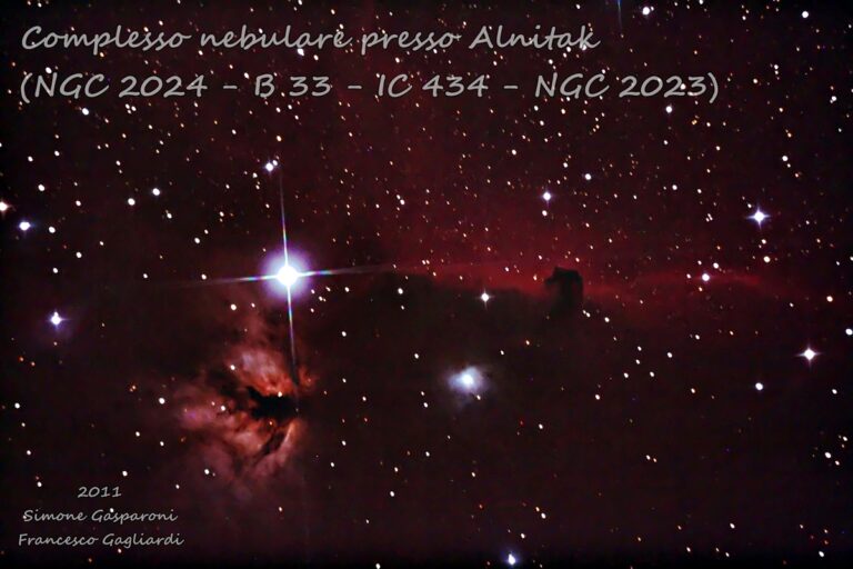 Complesso nebulare presso Alnitak
