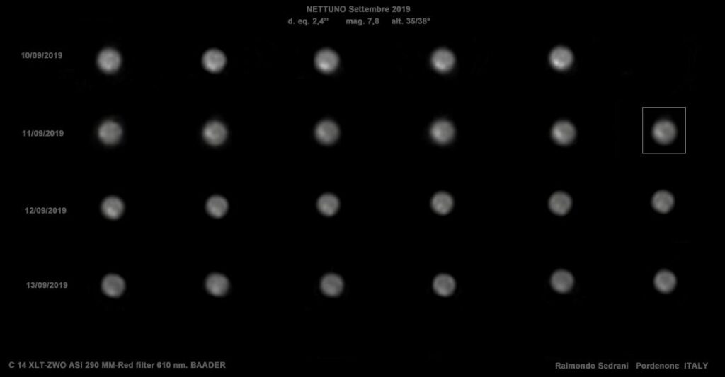 Attività atmosferiche di Nettuno