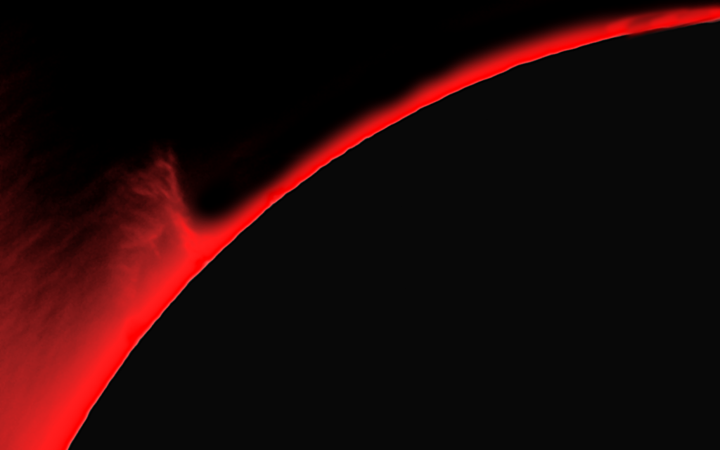 Sole, prominenza 4 Maggio 2020