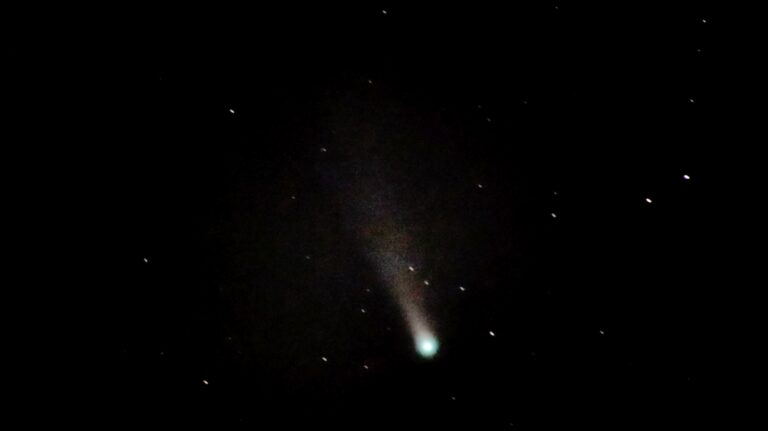 Cometa Neowise in allontanamento