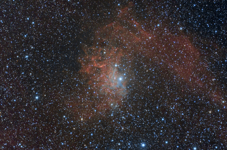 Nebulosa Stella Fiammeggiante