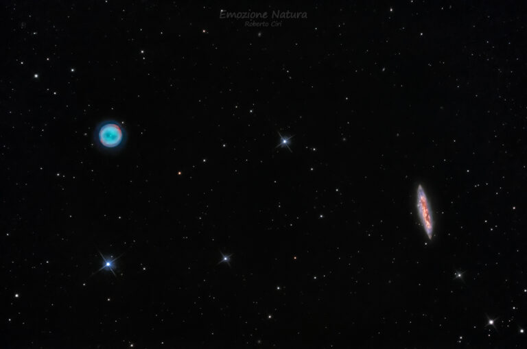 Messier 97 e Messier 108