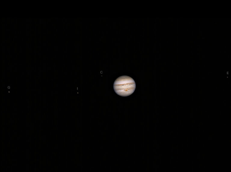 Giove e i satelliti medicei