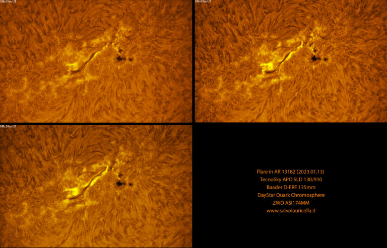 Flare in AR 13182