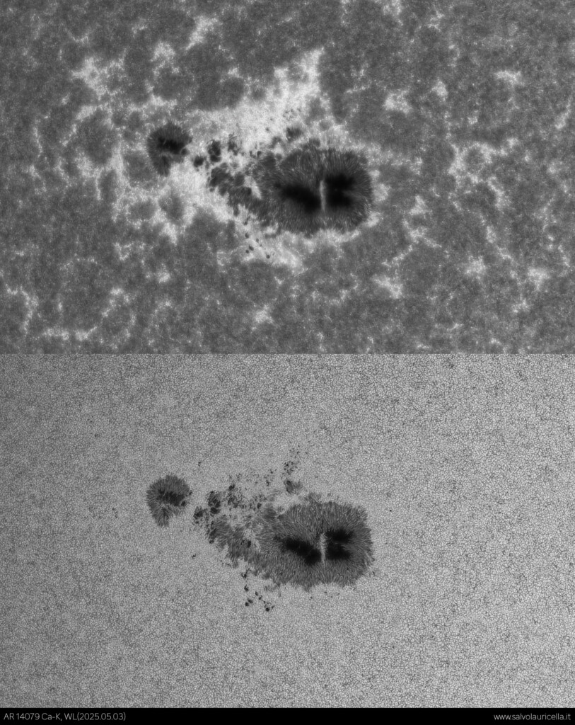AR 14079 Ca-K and White Light