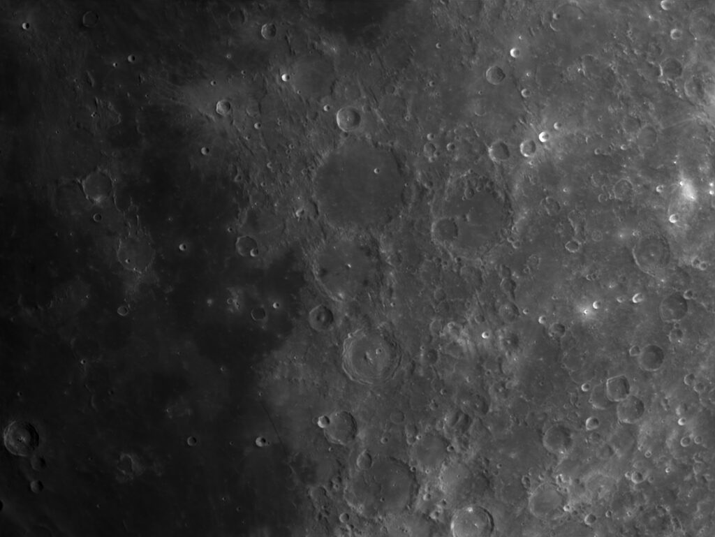 Crateri Ptolemaeus, Alphonsus e Arzachel