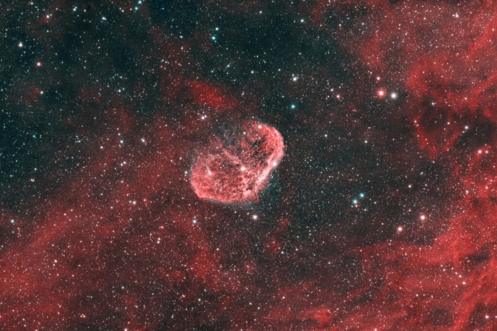 NGC 6888 Nebulosa Crescente