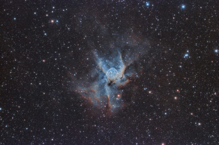 NGC 2359 Nebulosa Elmetto di Thor