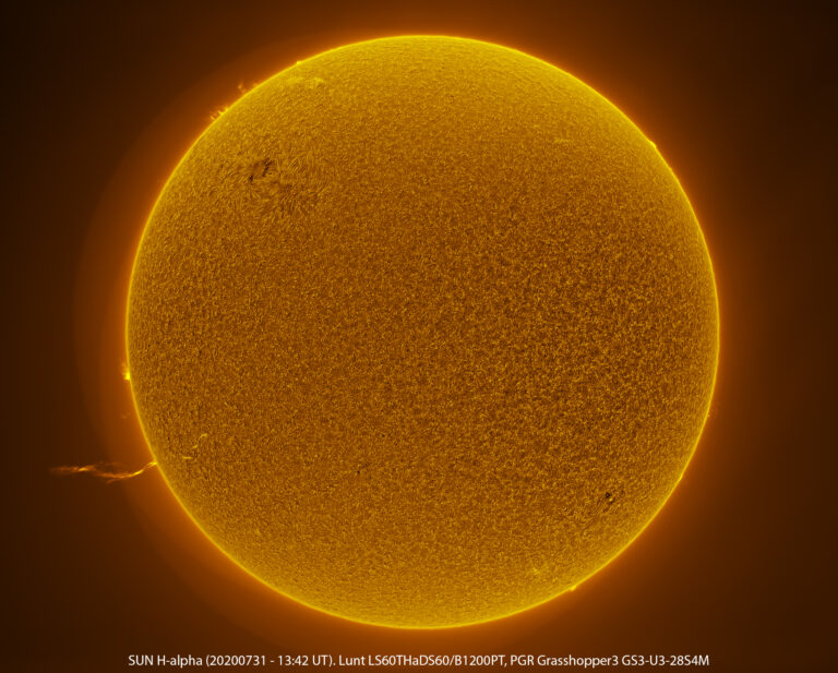 Sole in H-alpha