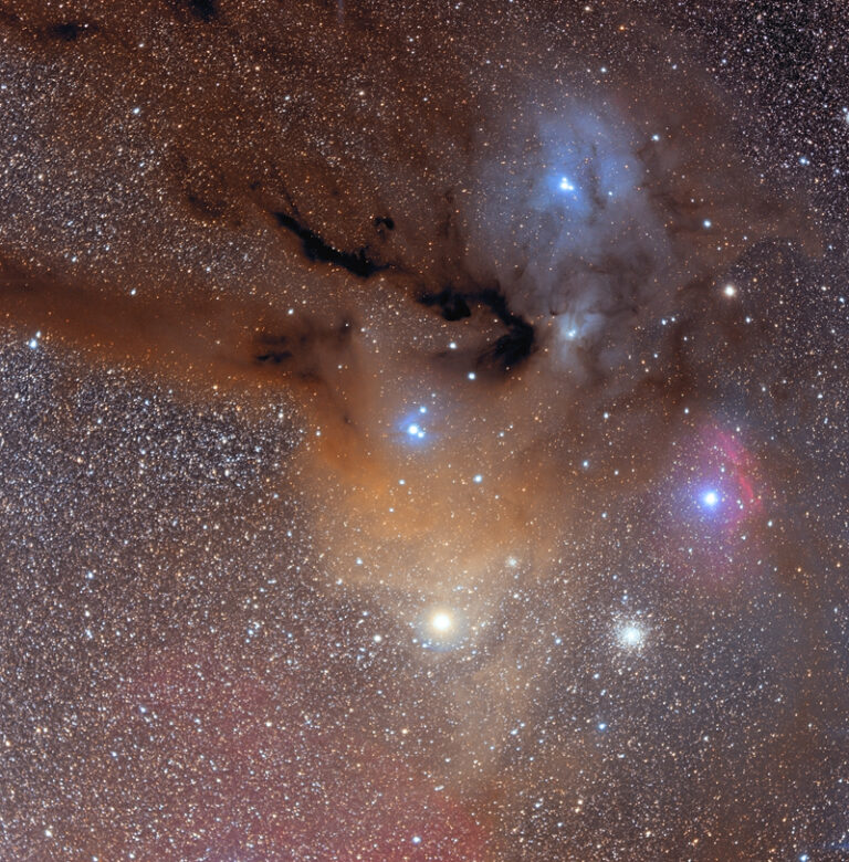 Zona Nebulare tra Antares e Rho Ophiuchi
