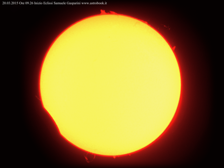 Eclissi parziale di Sole