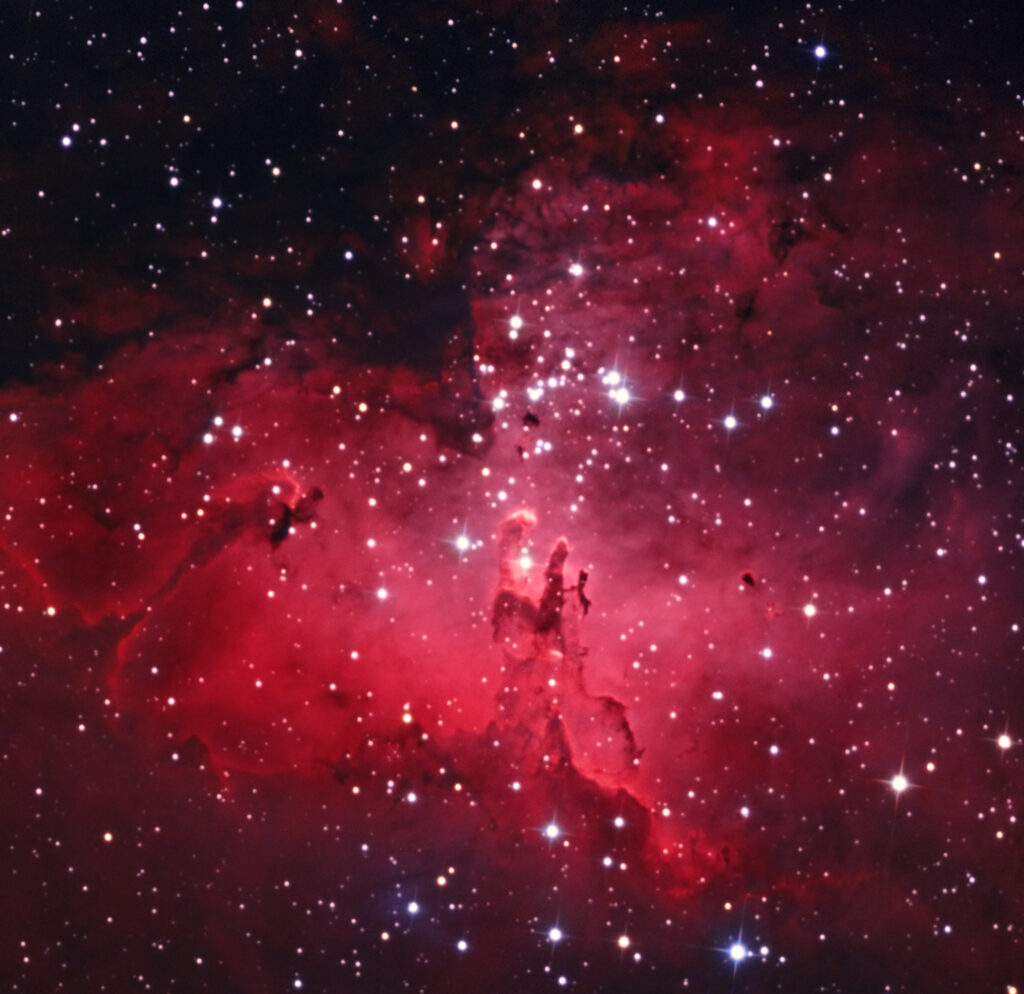 La Nebulosa M16 ed i Pilastri della Creazione