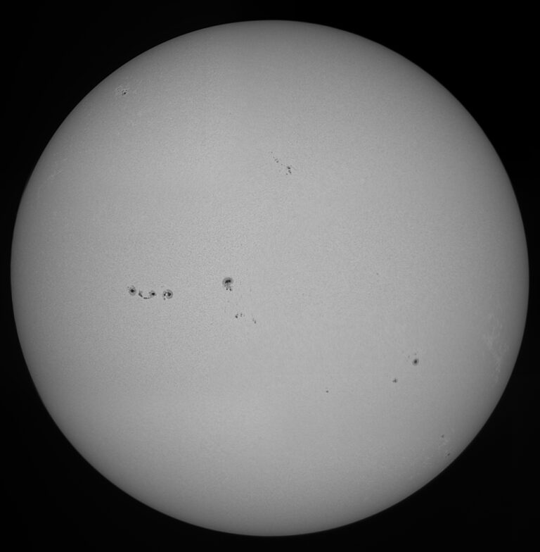 Mosaico Solare in Luce bianca