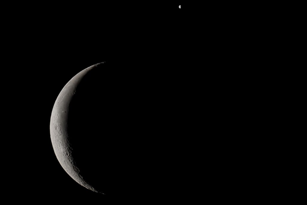 congiunzione luna venere