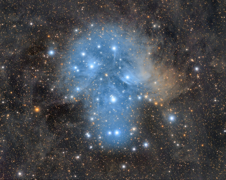 Seven Sisters and a Galaxy